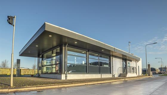 Portiersloge Omrin | B.V. Bouw- en Aannemingsbedrijf G. de Haan & Zn.