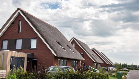 Nieuwbouw rietgedekte woningen | B.V. Bouw- en Aannemingsbedrijf G. de Haan & Zn.