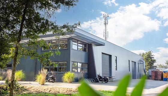 Nieuwbouw bedrijfspand Hoogland Burgum | B.V. Bouw- en Aannemingsbedrijf G. de Haan & Zn.