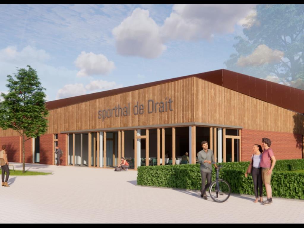 Nieuwbouw gymzaal Groningen en sporthal Drachten